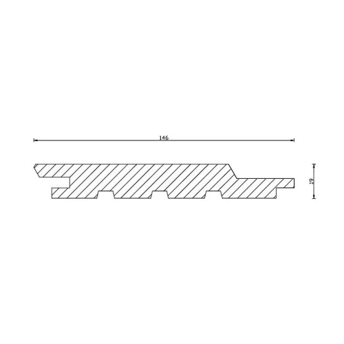 Świerk budmax 19x146 mm
