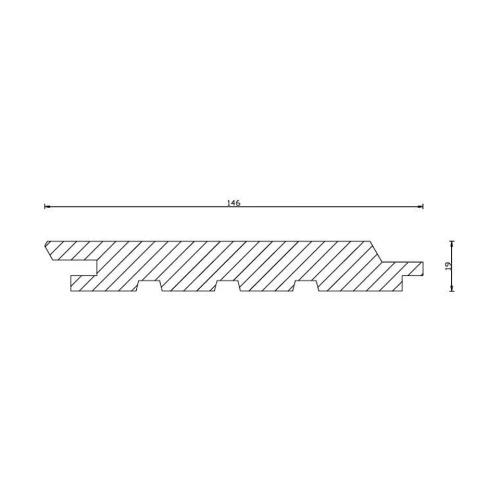 Świerk budmax EXTRA 19x146 mm
