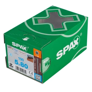 Spax-D wkręt tarasowy 5,0x80 - 100szt.