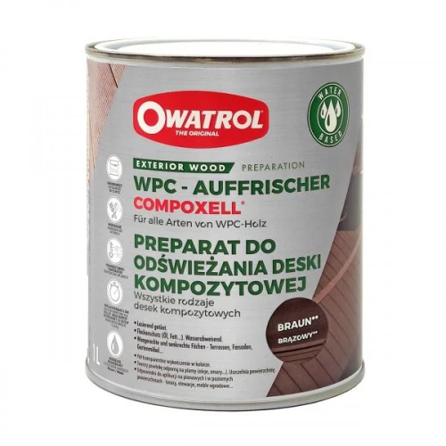 OWATROL Compoxell 1 l brązowy