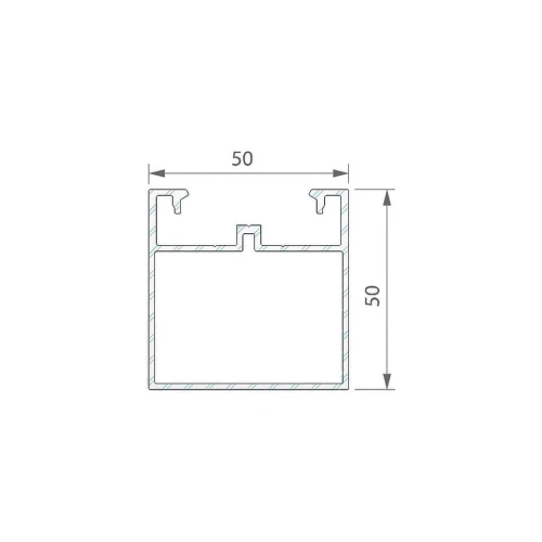 TWINSON legar aluminiowy 50x50x6000 mm