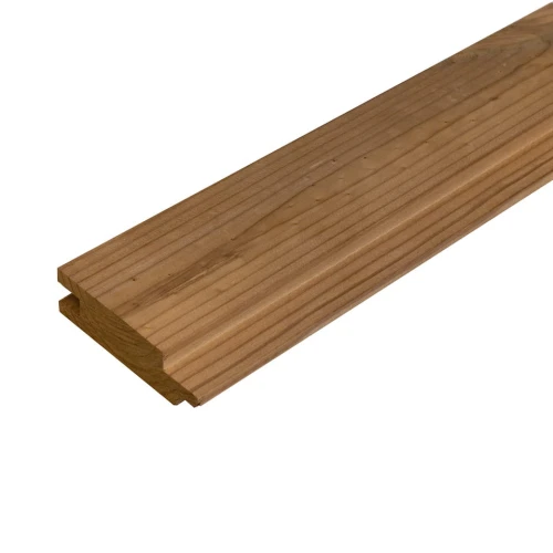 Deska elewacyjna z Thermo sosny profil FAZA PROSTA 19x68 mm