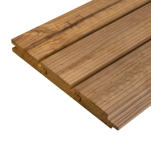 Deska elewacyjna z Thermo sosny profil FAZA PROSTA 19x68 mm
