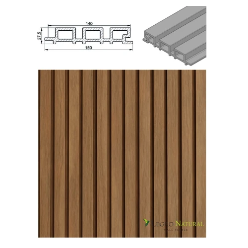 Deska elewacyjna kompozytowa Legro Natural FS15 Teak