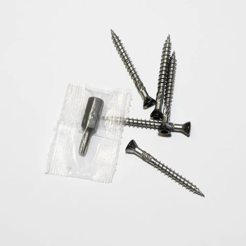 Wkręt fasadowy uniwersalny czarna główka