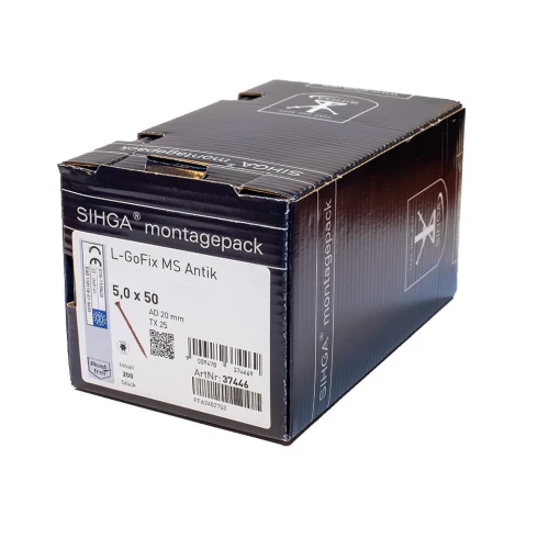 SIHGA Wkręt tarasowy L-GoFix MS 5,0x50mm 200 szt.