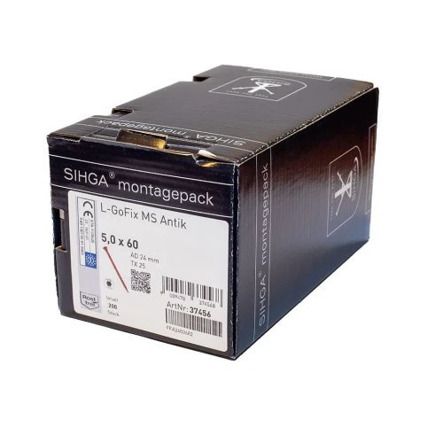SIHGA Wkręt tarasowy L-GoFix MS 5,0x60mm 200 szt.