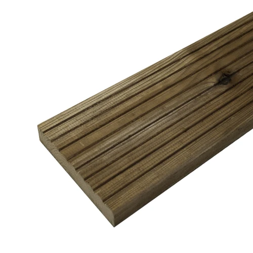 Deska tarasowa sosna impregnowana 27x145x4200 GR_GŁ