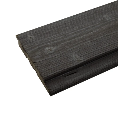 Świerk palony 145x20 srebrny