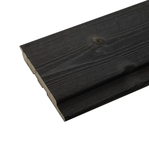 Świerk palony 145x20 czarny