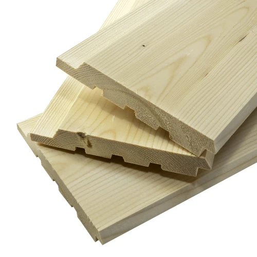Elewacja świerk profil V 21x145 mm