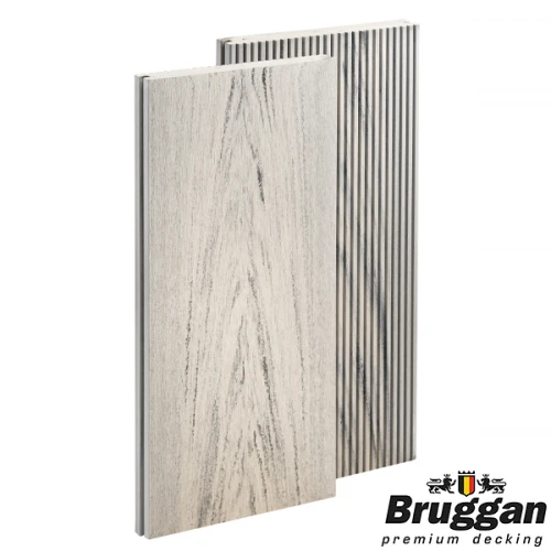 Deska tarasowa BRUGGAN MULTI COLOR 19x140x4000 SMOKE WHITE