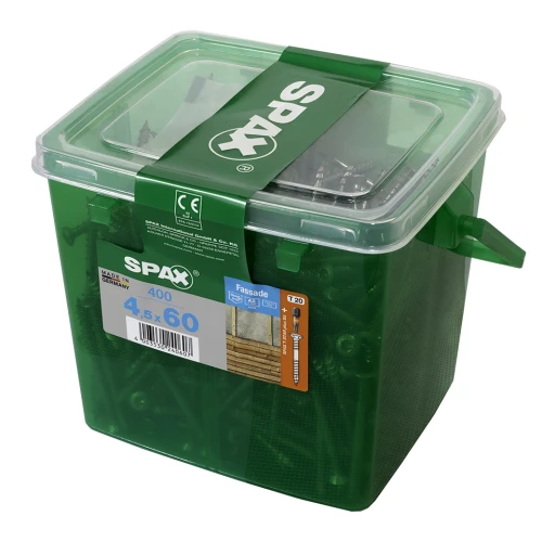 Spax Fasada 4,5x60 Srebrny A2 400 szt.