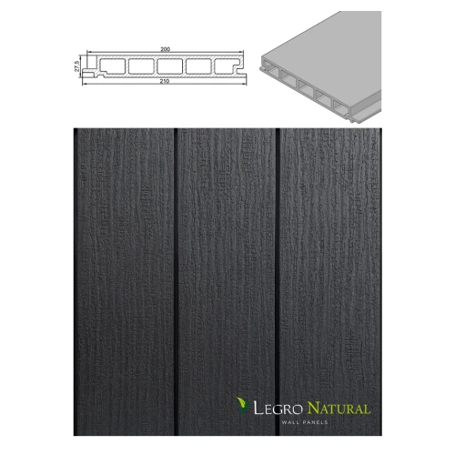 Deska elewacyjna kompozytowa Legro Natural FS21 Carbon