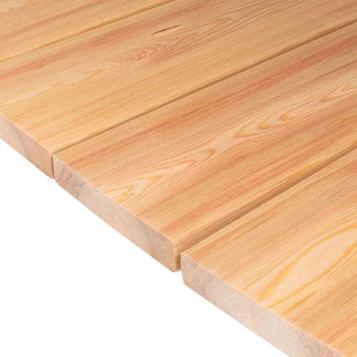 Deski tarasowe modrzew syberyjski 27x142 mm gładkie