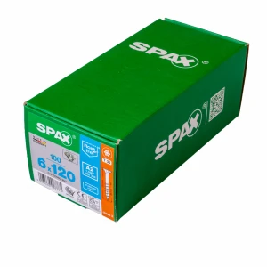 Spax wkręt konstrukcyjny 6,0x120 A2  - 100 sztuk