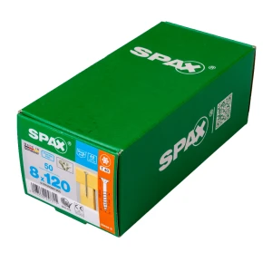 Spax wkręt konstrukcyjny 8,0x120 A2  - 50 sztuk