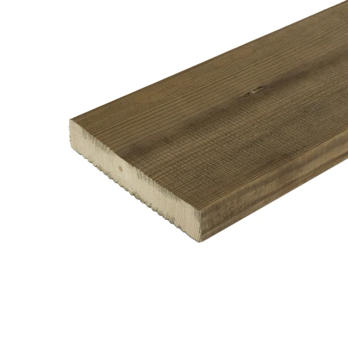 Deska tarasowa sosna impregnowana 27x145 mm strona gładka
