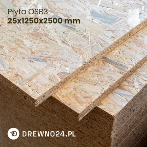Płyta OSB3 25mm/1250x2500