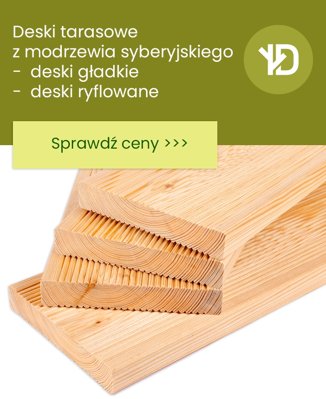 Deska tarasowa modrzew syberyjski