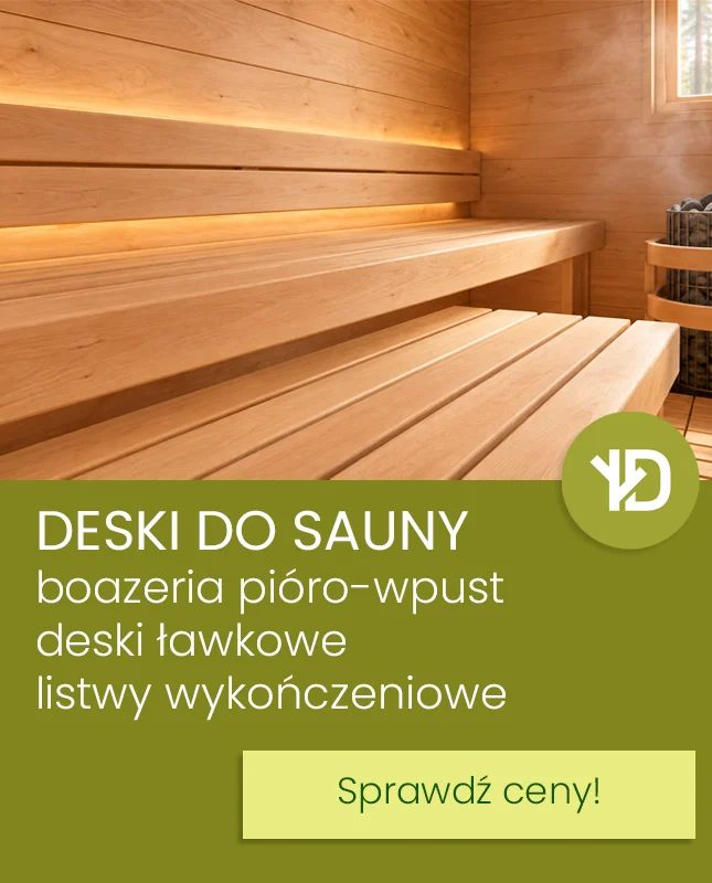 Deski do sauny