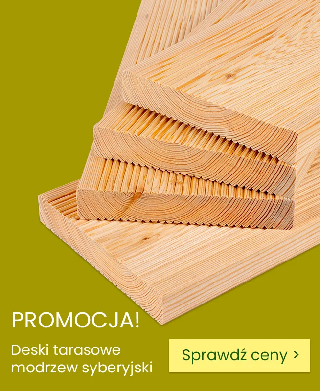 Deska tarasowa modrzew syberyjski - PROMOCJA!